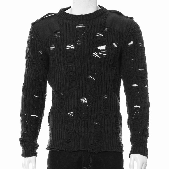 Alexander Mcqueen Mcq Black Distressed 